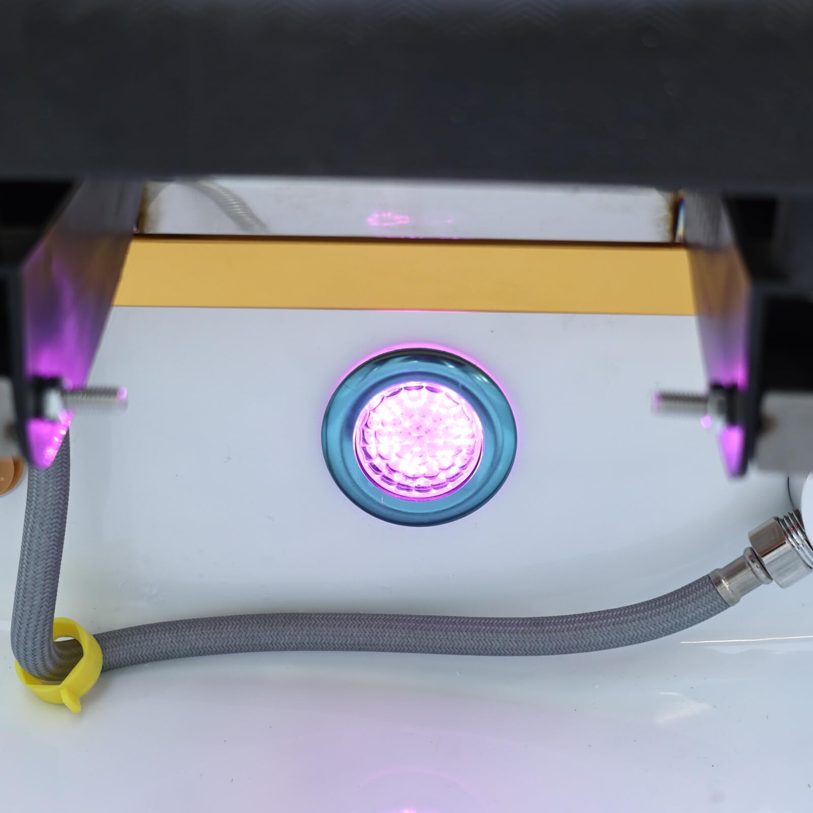 Lit de shampoing avec Machine à Vapeur pour Salons de beauté et spas