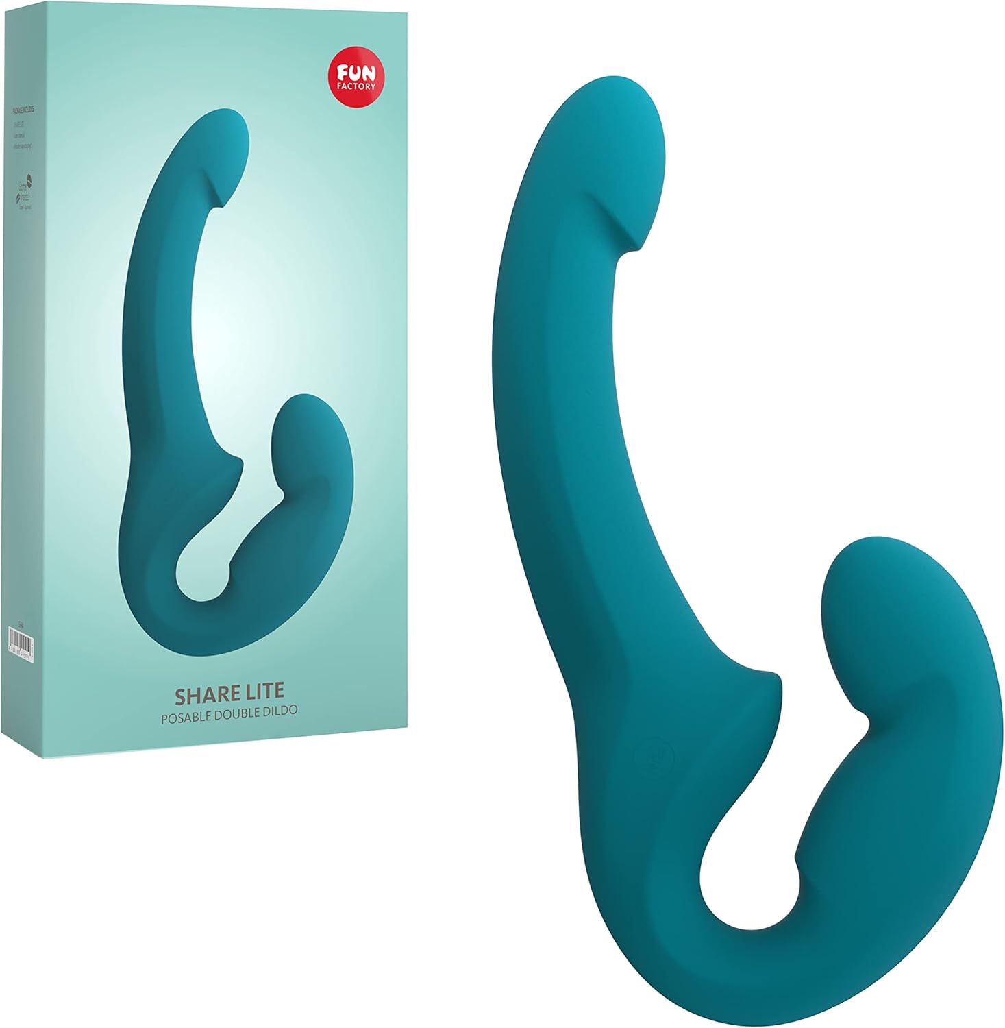 FETISH FANTASY SERIES BEGINNER'S STRAP-ON DILDO 4.5IN AND HARNESS FOR HIM - BLUE AND BLACK main image 1