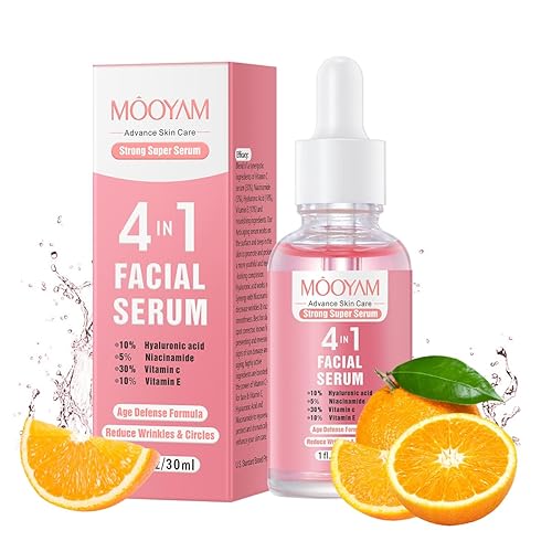 Miniatura 1 de Suero facial con vitamina C, suero facial hidratante con vitamina C, ácido hialurónico, niacinamida, vitamina E, antienvejecimiento, suero