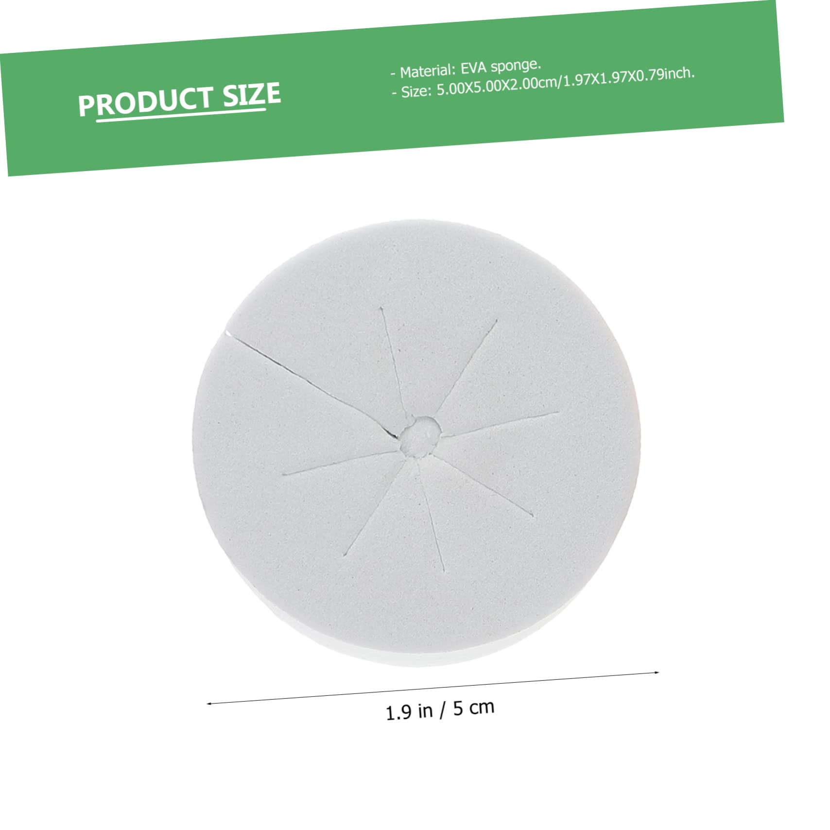 IWOWHERO Hydroponic Garden Kit 120pcs Planting Blocks Clone Collars Planting Foams Random Color