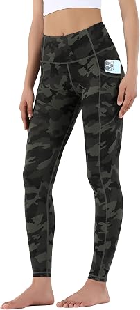 OVRUNS Women's High Waist Yoga Pants - Black, Large, 30 Inseam