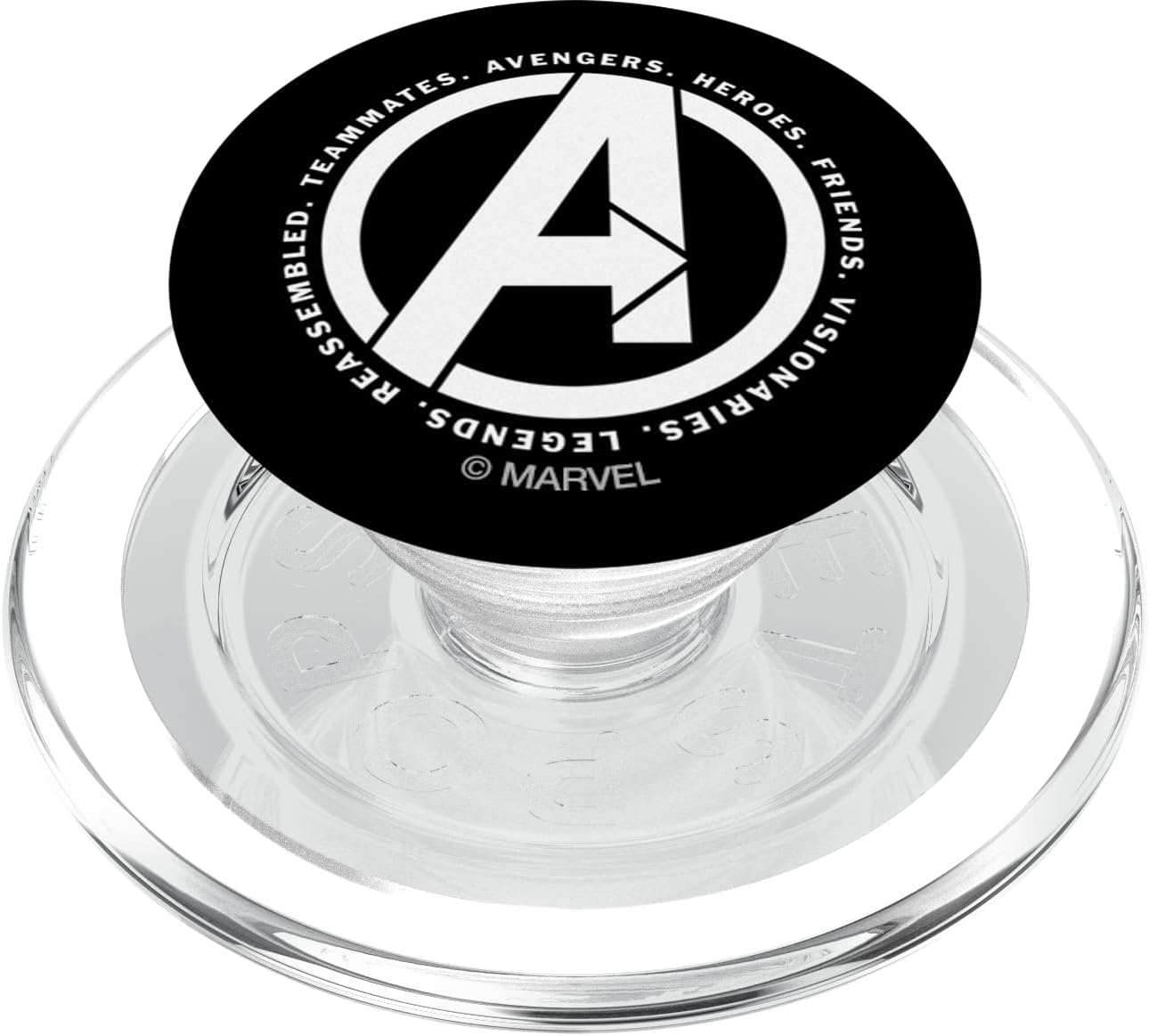 Marvel Avengers: Endgame Logo Heroes and Legends PopSockets MagSafe PopGrip for iPhone