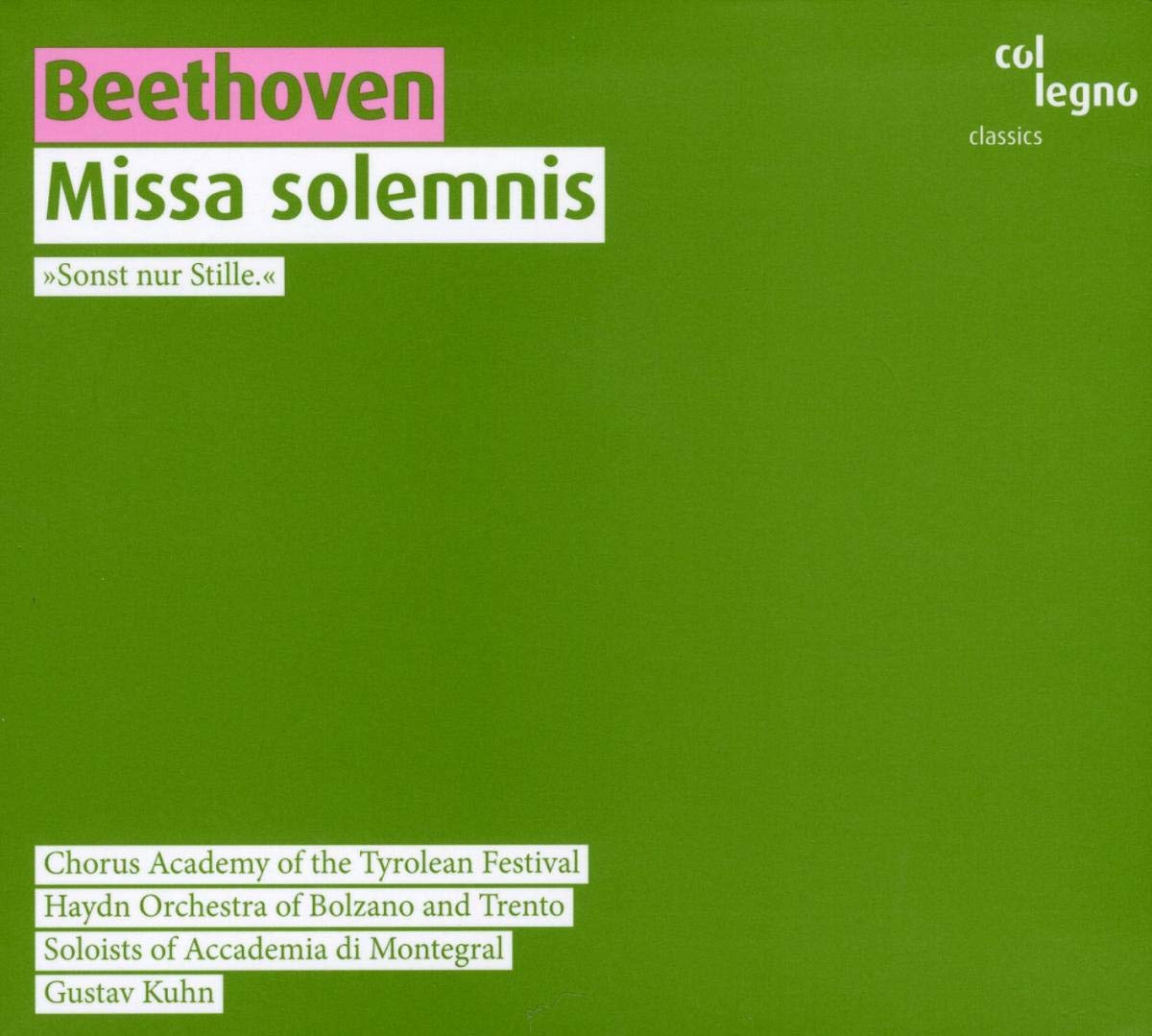 Beethoven: Missa Solemnis