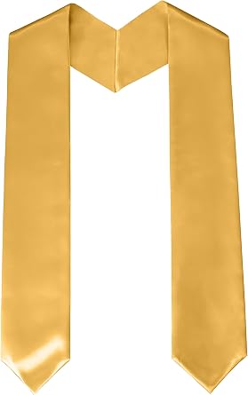 Graduation Stole 60" Long,Class of 2024 & 2025, Academic Commencements Sash, Rich Colors, Customizable