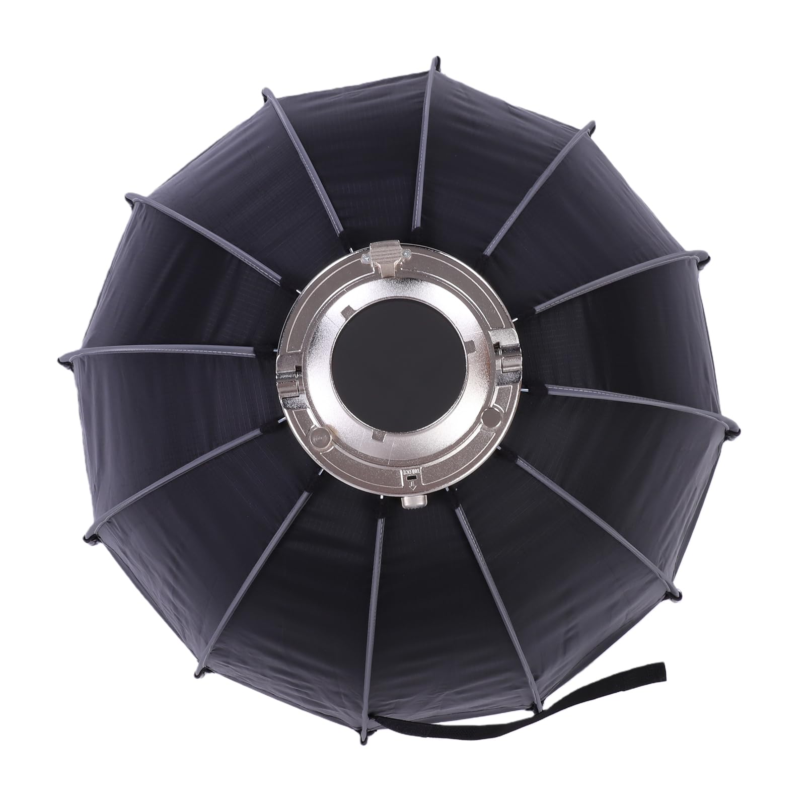 KIMISS 65 Cm Parasol Softbox Głęboko Paraboliczny, Składany z Mocowaniem Bowen 2 Panele Dyfuzyjne Siatkowa Torba do Przechowywania Stop Aluminium Nylon Pasuje