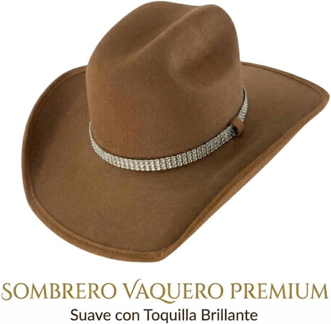 Genérico Dubetina Texana Cowboy Hat, Fashion for Men and Women, Adult, Versatile