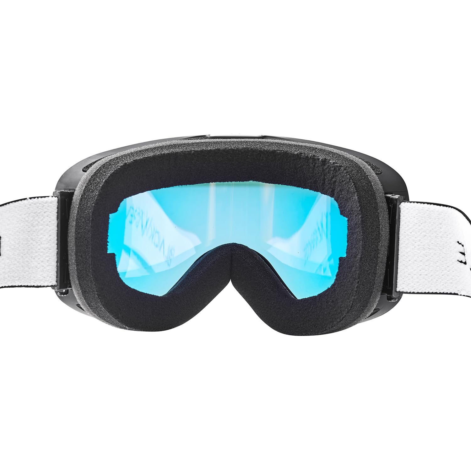 Black Crevice Masque de Ski avec Verres cylindriques Adulte (Unisexe)