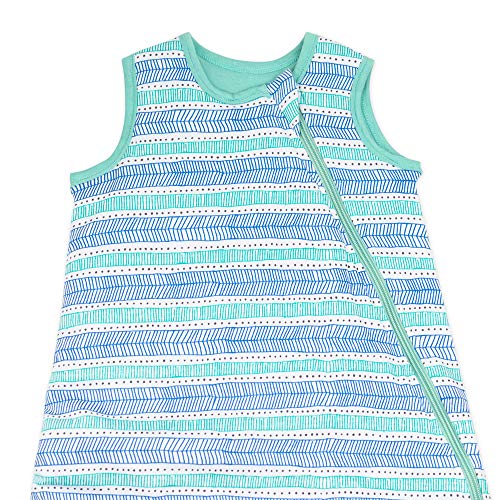 Image of HonestBaby Wearable Blankets Sleeping Bags Swaddle Transition 100% Organic Cotton for Infant Baby Boys, Girls, Unisex