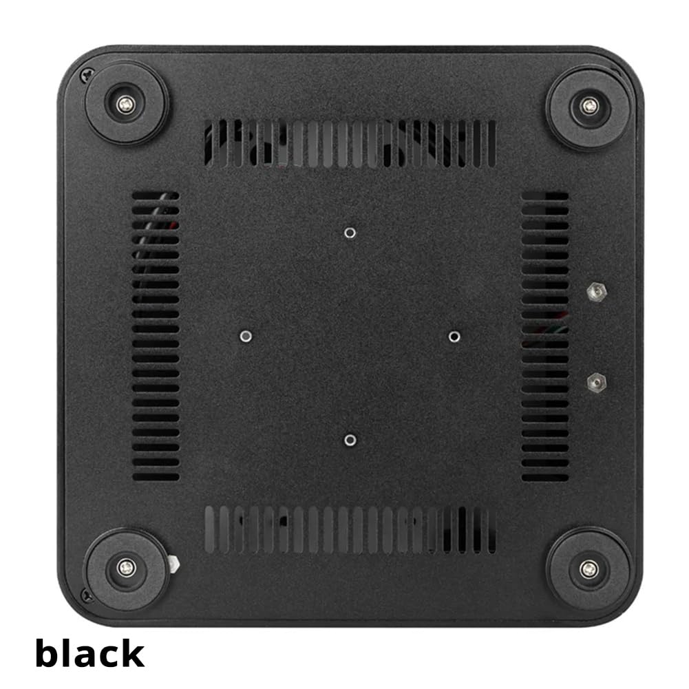 Computer Gaming PC Desktop etui wszystkie aluminiowe -obudowa mini HTPC -etui Mini -ITX -etui z zasilaczem sieciowym 8 pinów PSU czarne