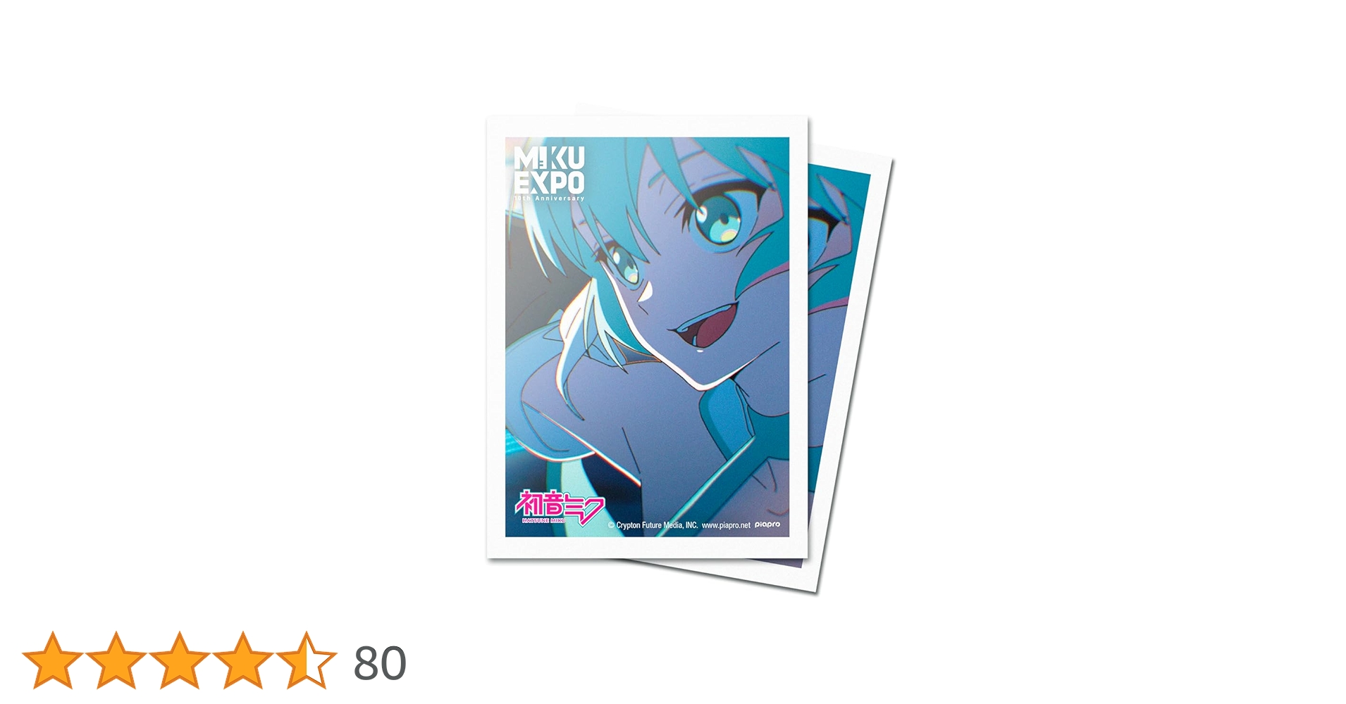 Ultra-PRO 初音ミク スリーブ まとめ Amazon.co.jp: Ultra PRO - 10周年記念初音ミク 100枚デッキ