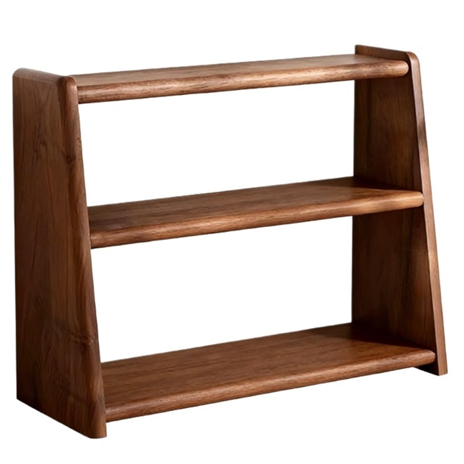 CYairong-22 Cup Display Shelf Black Walnut Desktop Storage Tea Set Cup Small Holder Coffee Mug Display Rack