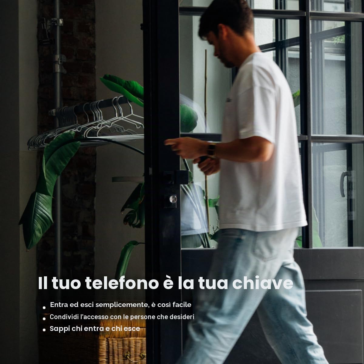 Bold Smart Lock - Serratura a cilindro Smart SX-35 - Argento