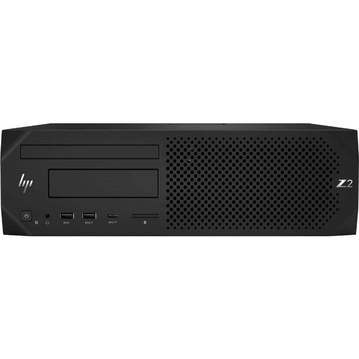 HP Z2 SFF G4 (Intel Xeon E-2144G Processor Quad-Core, 64GB RAM, 1TB HDD + 256GB PCIe SSD, Quadro P62