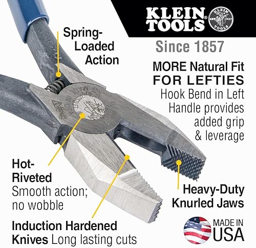Miniatura 9 de Klein Tools 201-7CST Ironworker Pinzas de trabajo