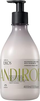 Natura - Ekos Andiroba Restorative Body Lotion - Therapeutic Oil - 30 Hours of Moisturization - Soothe Muscles - Vegan Skin Care - Brazilian Beauty Secrets - Self Care & Body Care - 13.5 fl oz 400ml
