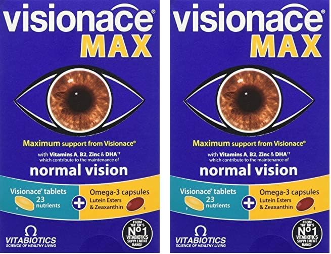 Max for Eye Care and Improved Vision, Vitabiotics, (Pack of 2)