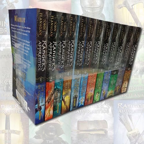 Image of John Flanagan Rangers Apprentice 12 Books Collection Set (The Emperor of Nihon-Ja, The Lost Stories, Erak's Ransom, Halt's Peril, Oakleaf Bearers, The Burning Bridge, The Icebound Land...