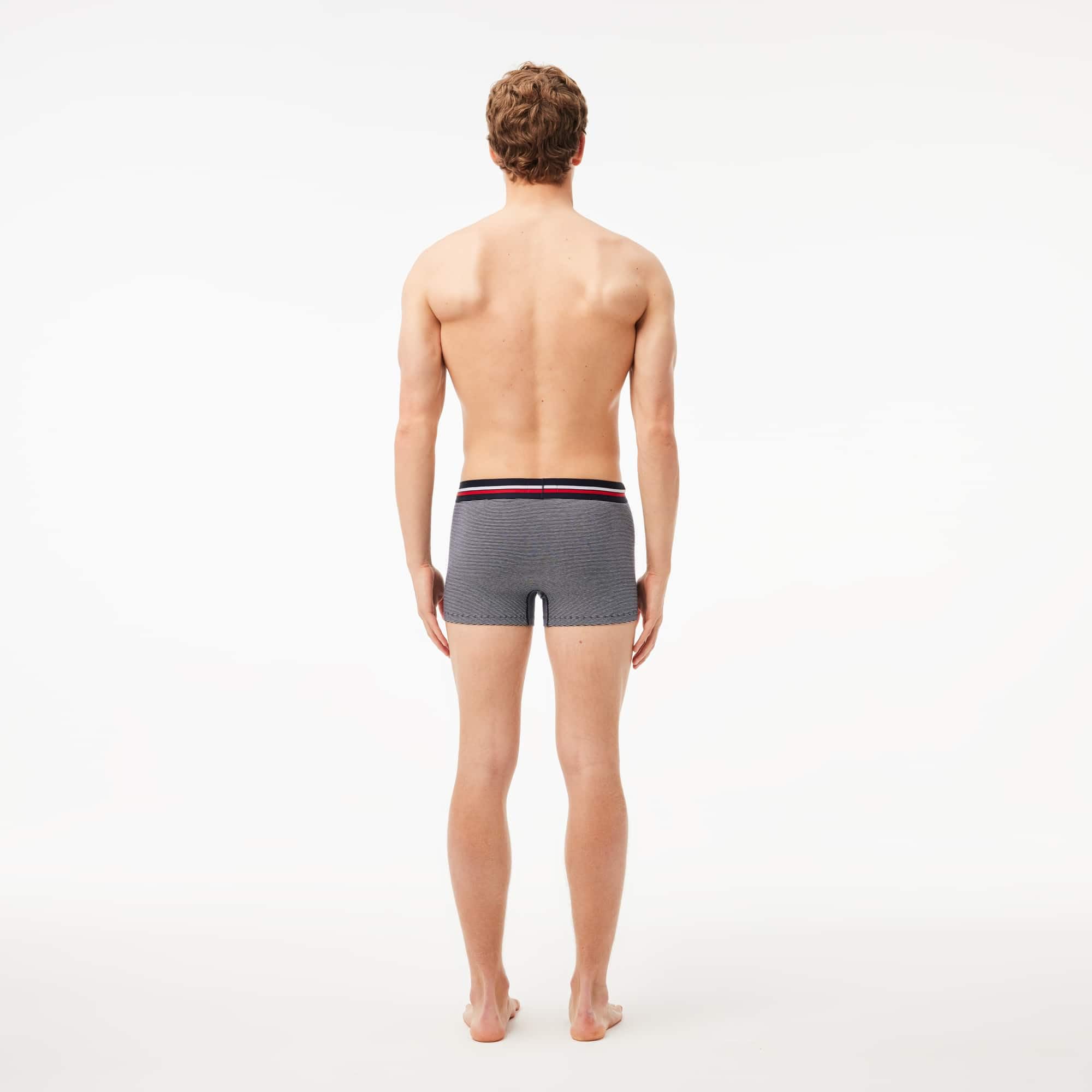 Lacoste 5h3413 Boxer Corto para Hombre Hombre (Pack de 3)