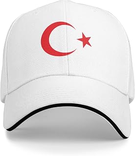 National Emblem Turkey Turk Vintage Baseball Cap Hat Adjustable Cotton Sports Caps for Men Women Black