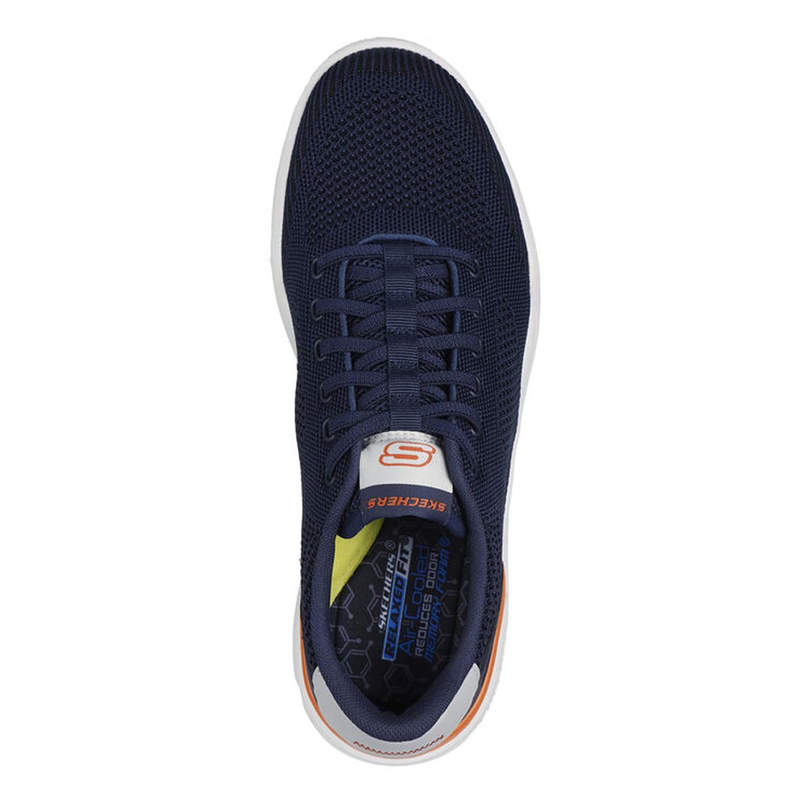 Skechers Men's Corliss-Dorset Sneaker, Bleu Marine, 41 EU