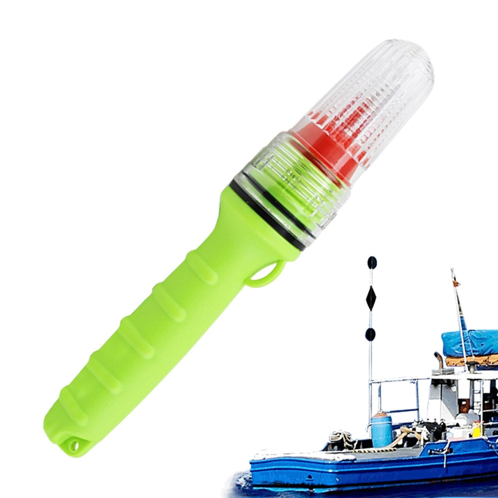 Segnalatore Luminoso Nautico | Attrezzatura Di Segnalazione Impermeabile Compatta E Portatile | Segnalatori Luminosi Marini | Per Immersioni, Soccorso, Sopravvivenza, Mare, Lago, Boe, Zattere, Navigaz