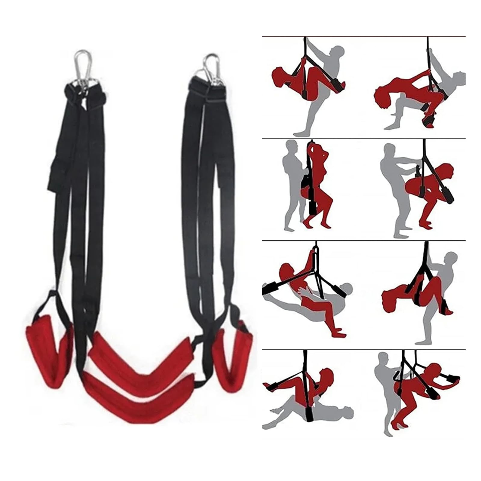 ṧexṧexṹậleṧ Coussin de Jeu à 3 Couches d'intérieur Plafond Rotatif à 360° balancoires de Yoga Juĝuețeś Ŝexừalê ṧexṑ ṧex ậdult Kit de Costume Šêxy Šêx Toysper balancoire šêxuelle pour Couple P