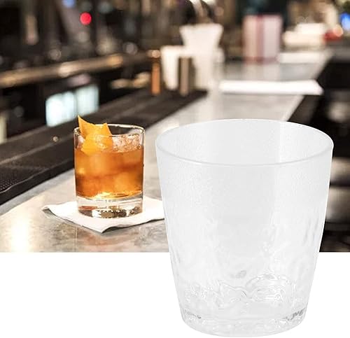 Miniatura 8 de Firlar Vasos acrílicos de 6.8 fl oz, taza de agua irrompible, vasos reutilizables de PC, vaso apilable para bebidas para fiesta en casa, agua, café,