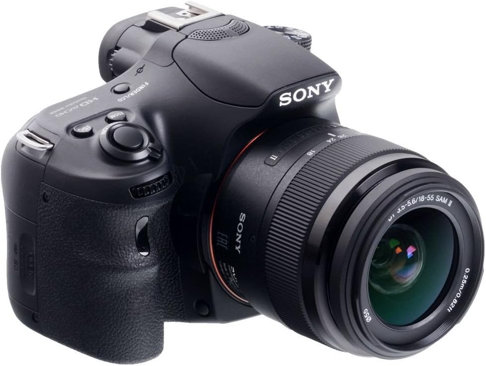 Sony Alpha A58 Translucent Mirror Interchangeable Lens Camera with 18-55mm Lens (20MP) Black