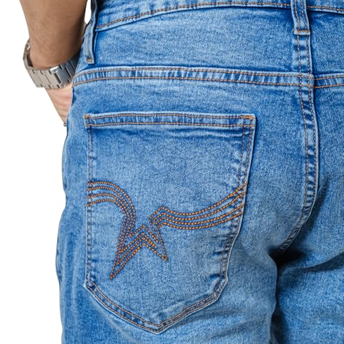 Jeans for Men - Comfortable, Durable, and Stylish Men's Jeans Regular and Straight Fit - Denim Pants for Everyday Wear3