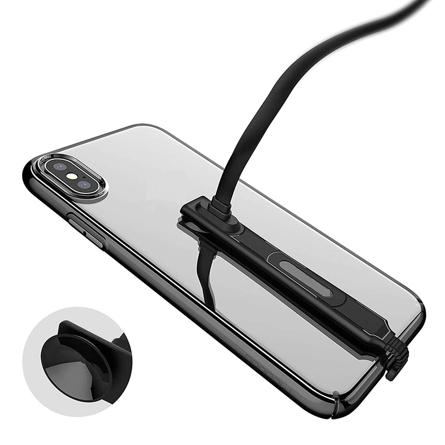 TechKing Compact & Lightweight Micro USB Charging Game Jack for Easily Charging While Playing Games for All Smartphones