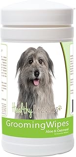 Healthy Breeds 840235171614 Pyrenean Shepherd Grooming Wipes - 70 Count