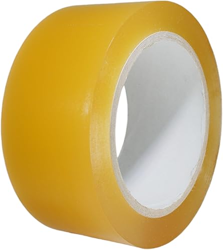 Miniatura 58 de T.R.U. - Cinta de vinilo de color para hacer líneas finas en la pista de baile. 36 yardas. CVT-536. 13 colores disponibles, Transparente Claro