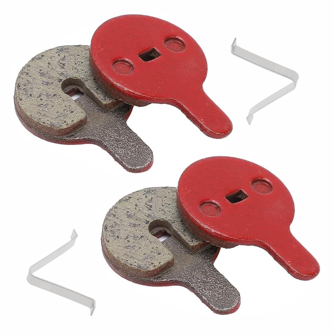 generic ONBICLE Bicycle Disc Braking Pads 2pair Semi Metallic 4mm Thickness Mountain Road Bike Cycling Disc Machine Pad-picture-10
