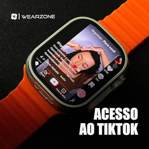 Smartwatch Horizon Pro 4G/5G | Câmera Rotatória + NFC | 16Gb de Armazenamento e 2Gb de Ram (PRETO)