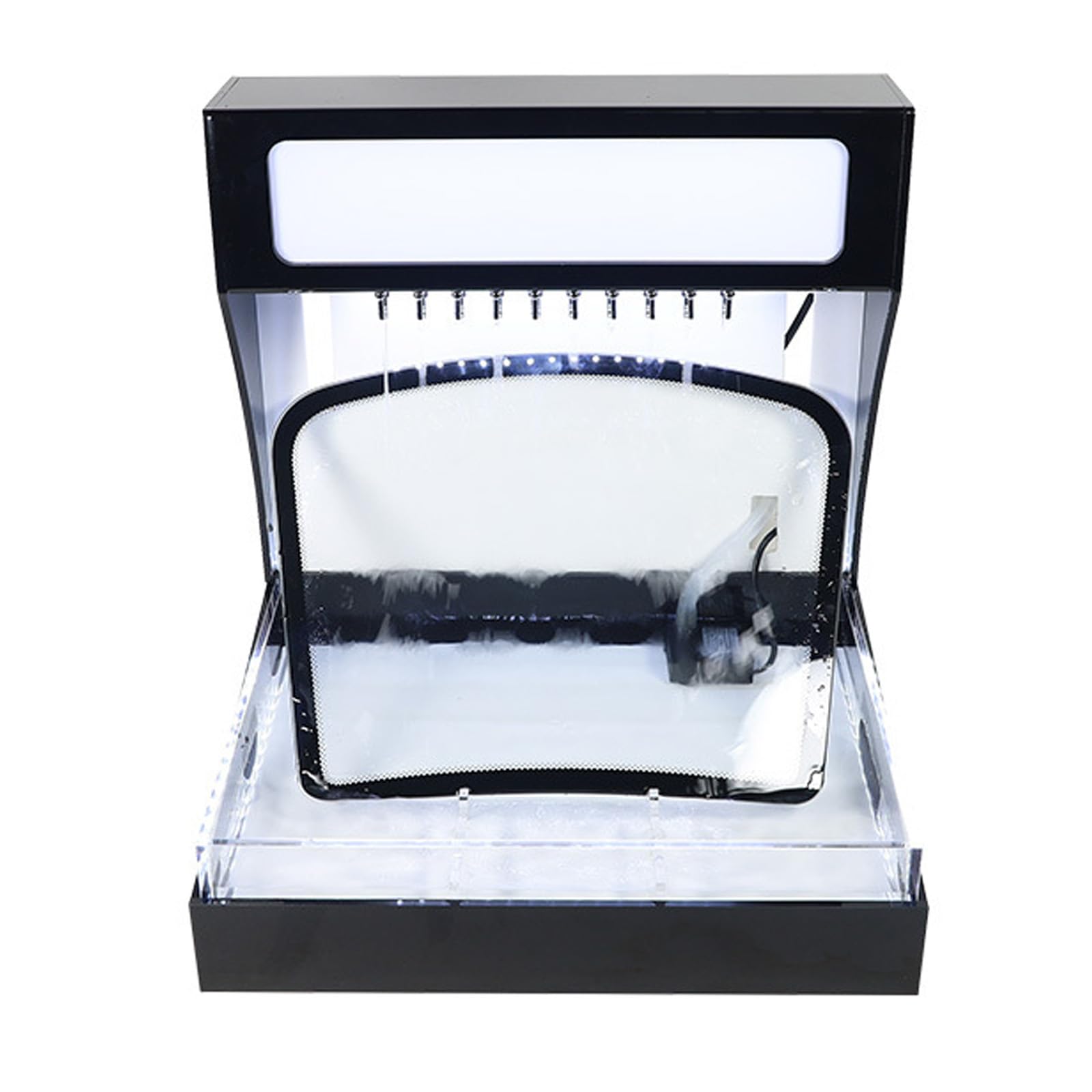 Tester idrofobo per finestrini auto - Macchina di prova idrofobica per parabrezza, dispositivo di goccia d'acqua per prova di film di placcatura, acrilico