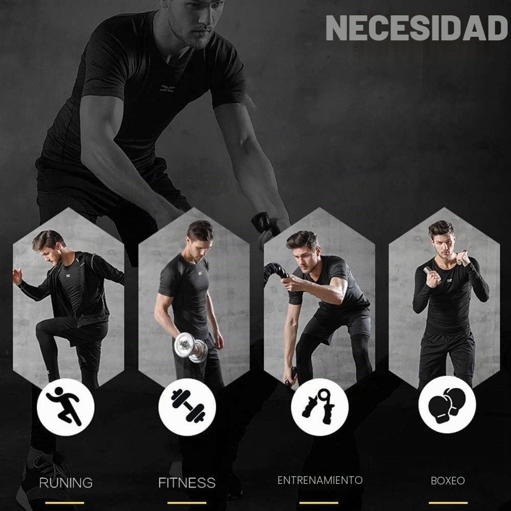 Conjunto de ropa de gimnasio para hombre, para correr, fitness, entrenamiento