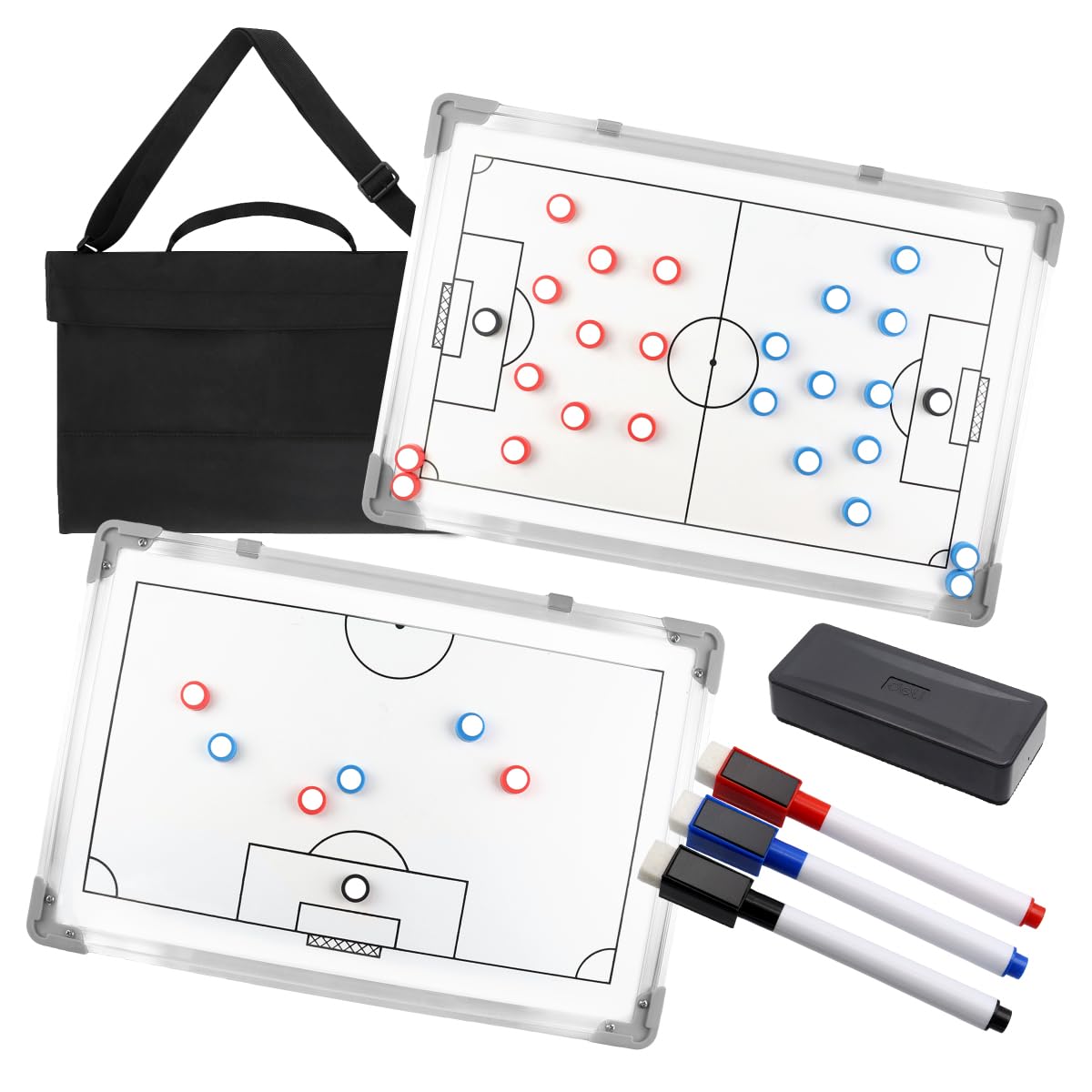 サッカー作戦盤 両面タイプ 戦術ボード【オリジナル特注品】 Amazon | mewin サッカー用 作戦板 戦術ボード 作戦盤 両面 フルコート