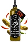 Heartbeat Hot Sauce Pineapple Habanero 2-Pack, 177 mL x2, 5/10 Heat, Tropical Hot Sauce For Tacos, Pizza And Wings
