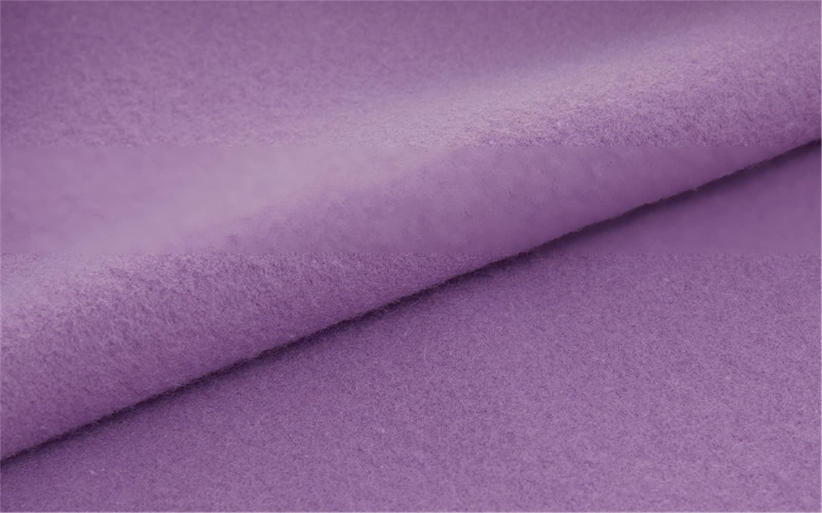 Pantaloni da jogging in pile da donna, stile coreano per il tempo libero, Grigio e viola., Small Lungo
