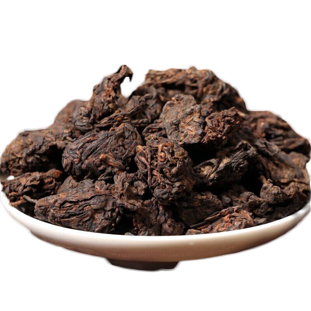 Tè Pu-erh sfuso Tè Puer maturo Nubs Nugget Tè invecchiato Golden Bud Lao Cha Tou (500g)
