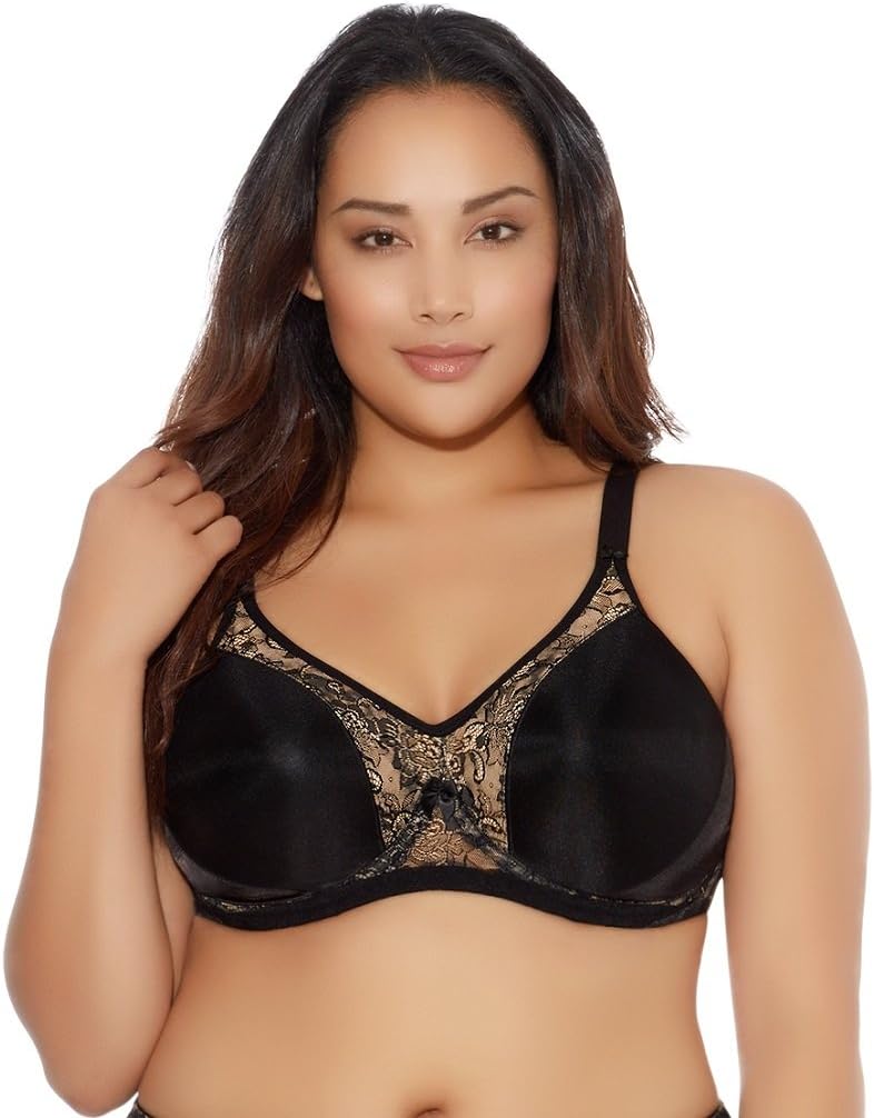 GODDESS Women's Plus Size Yvette Seamless Banded Full Coverage Underwired Bra