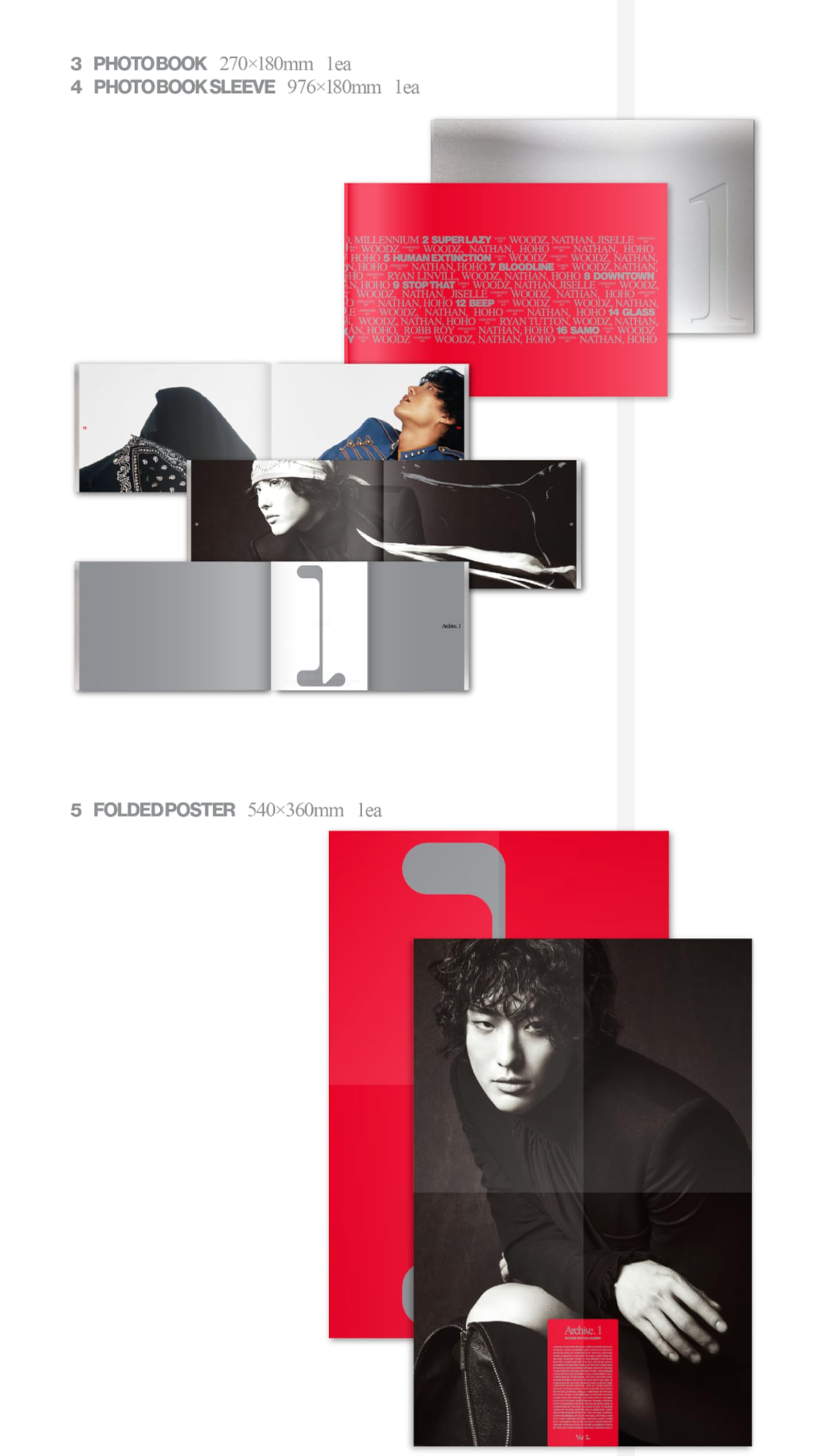 Amazon.co.jp: (本編)WOODZ Archive.1stアルバム 追跡封印付 チョ