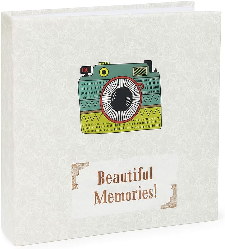 Large Ringbinder Photo Album 500 Photos Holiday Destinations/Memories Design Holds 500 6x4" Photos