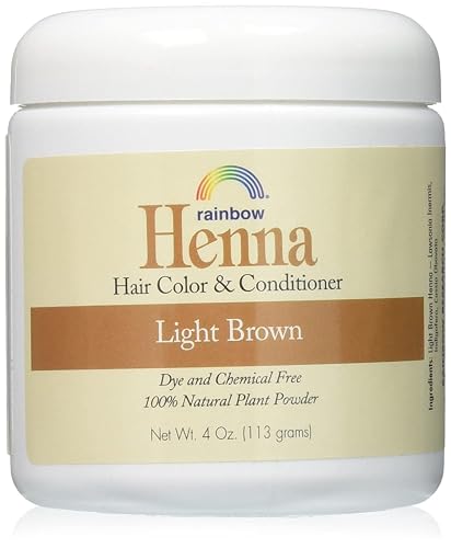 Rainbow Research Henna Persian Light Brown 4 Oz Pack of 2