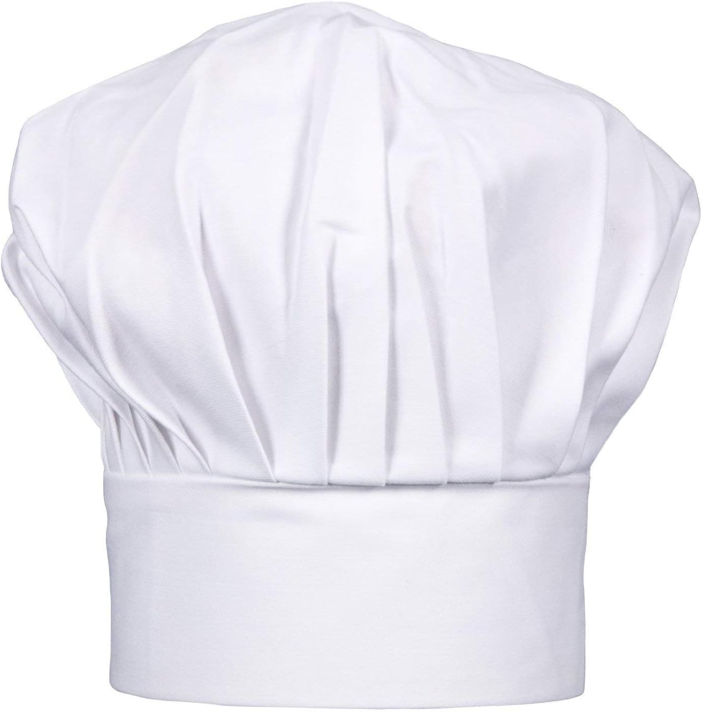 CHEFSKIN Kids Chef White Hat with Adjustable Closure Adjustable