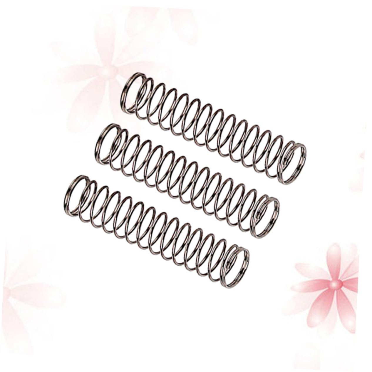 3 Ressorts de Réparation pour Trompette en Métal, Tension Correcte, Légers, pour Instruments à Vent, Couleur Argenté