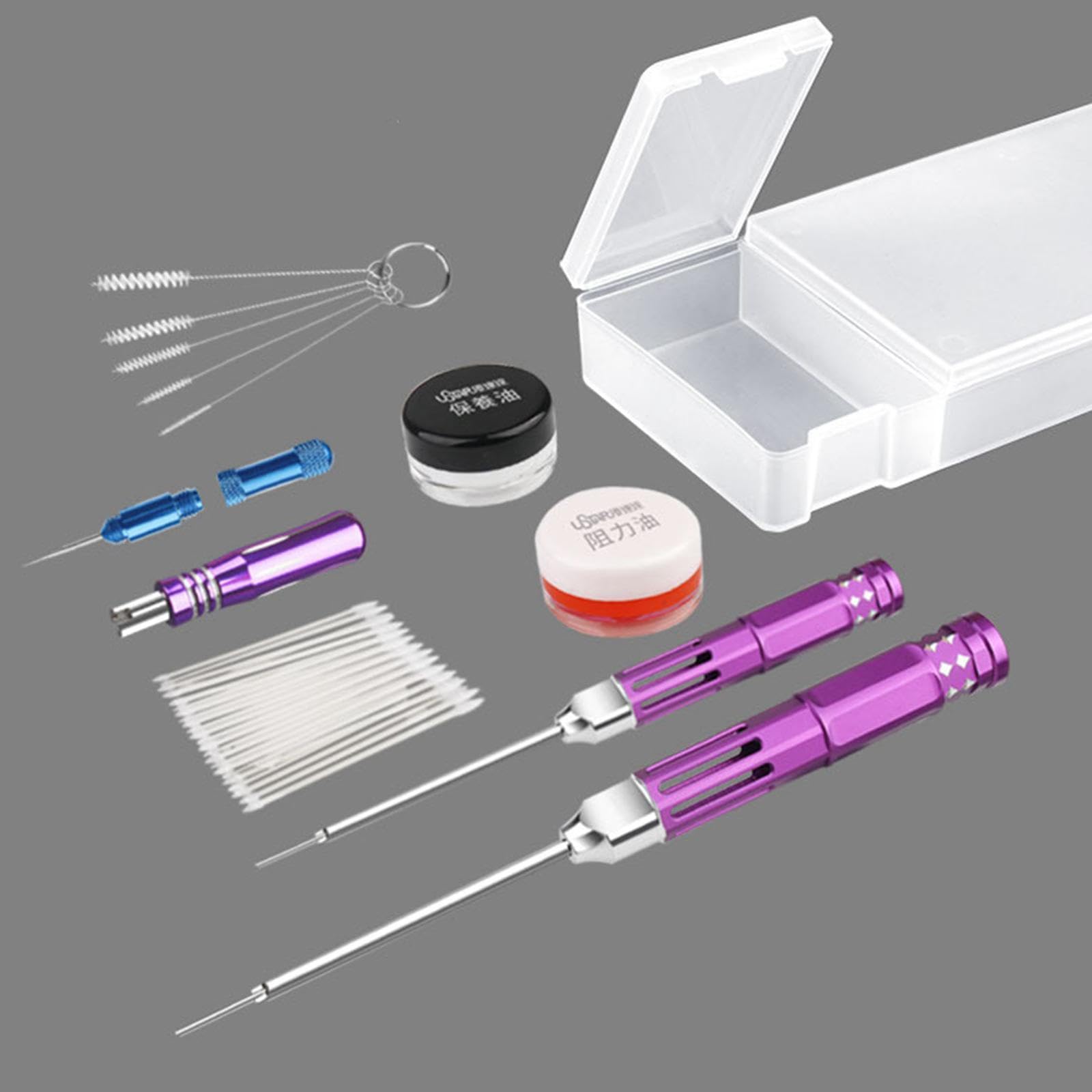 Kit de Nettoyage Aérographe Facile à Utiliser pour L'entretien