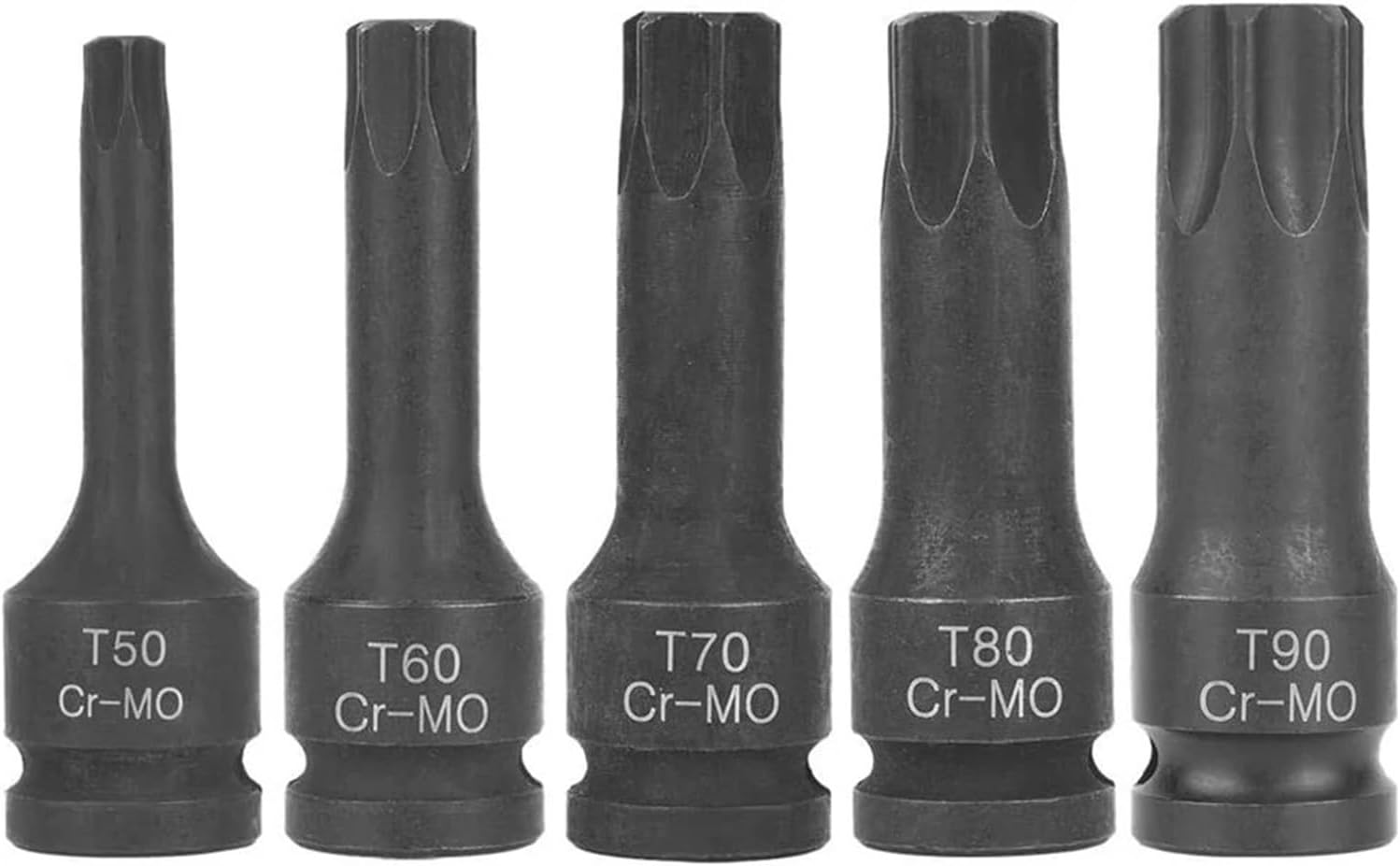 Impact Reducer, 1/2" Socket Adaptor Star Head Drive Air Impact Wrench Bit Socket Car Repair Tools T50 T60 T70 T80 T90(T70)