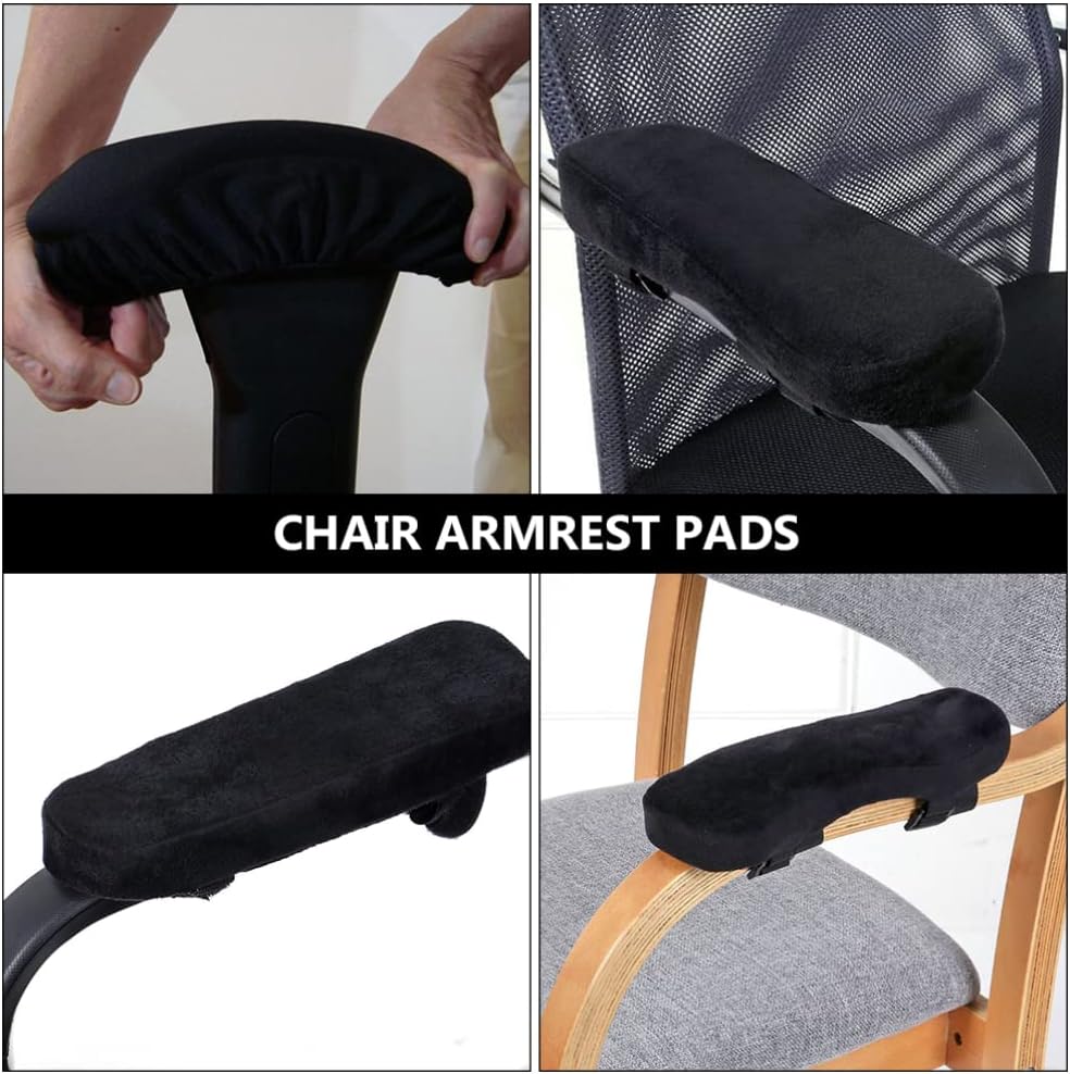 Cabilock 2Pcs Office Chair Armrest Cushion Pad Gaming Chair Armrest Covers Armrest Pillows for Chair Armrest Cushions Elbow Pillow Armrest Pads for Office Gaming Chair : Office Products