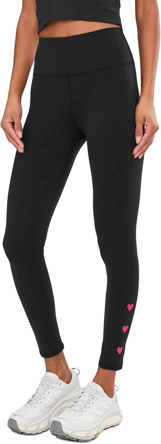 Spiritual Gangster Womens 3 of Hearts Lotus 7/8 Leggings